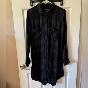 Rails Plaid Shirt Dress